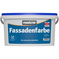Primaster Fassadenfarbe 2,5 l weiß matt