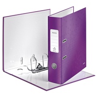 Leitz Ordner lila Karton 8,0 cm DIN A4