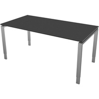 Kerkmann Schreibtisch Form 5, (B)1.600 x (T)800 mm,anthrazit