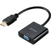 Akasa AK-CBHD15-20BK 0,2 m VGA (D-Sub) HDMI Typ A