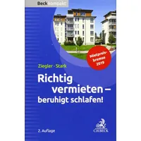 Beck Juristischer Verlag Richtig vermieten - beruhigt schlafen!