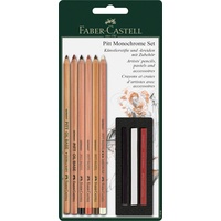 Faber-Castell 112998 - Pitt Monochrome Set mit Zubehör
