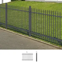 GAH Alberts Anbauset Chaussee 120 x 200 cm grau