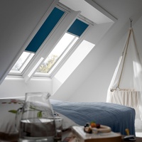 VELUX Verdunkelungsrollo DKL MK04 1100 uni dunkelblau/aluminium