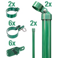 GAH Alberts Zaunpfosten Verbinder 2-seitig für 6 x 175