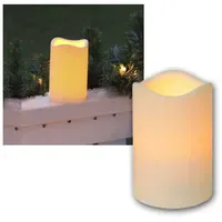 Best Season LED Kerze Paul 11,5 cm beige