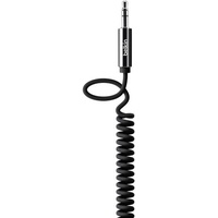Belkin 3,5 mm Klinke Spiralkabel 1,8 m schwarz