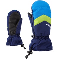 Ziener LETTERO Ski-Fäustling/Wintersport | wasserdicht atmungsaktiv, navy, 7