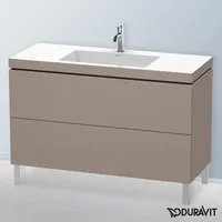 Duravit Vero Air Waschtisch mit L-Cube Waschtischunterschrank mit 2