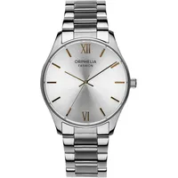 Orphelia Fashion Herren Analog Uhr Oxford mit Edelstahl Armband