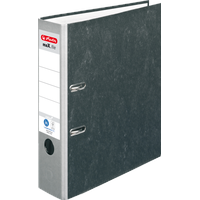 Herlitz maX.file nature Ordner grau marmoriert Karton 8,0 cm