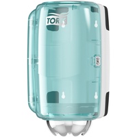 TORK Performance Innenabrollungsspender Mini Türkis/Weiß 1 Stück