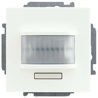 Busch-Jaeger Wireless Bewegungsmelder/Schaltaktor 1-fach studioweiß-matt, Bewegungssensor/Schaltaktor 6215/1.1-884-WL