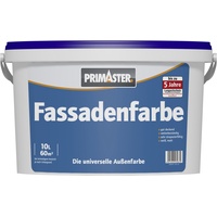Primaster Fassadenfarbe 10 l weiß matt