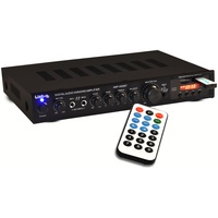 Liston12 Hifi Receiver Bluetooth USB SD MP3 Verstärker Fernbedienung