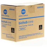 Konica Minolta A0X5155/TNP-51K Toner schwarz, 5.000 Seiten für KM