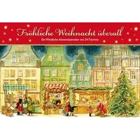 Kaufmann Fröhliche Weihnacht überall. Ein Windlicht-Adventskalender mit 24 Türchen