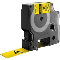 Dymo IND Schrumpfschlauch, 19mm, schwarz/gelb (S0718340 / 18058)