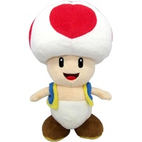 NBG Nintendo Toad, Plüschfigur, rot, ca. 17 cm