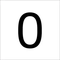 RZB Ziffer sw 100mm 99222.003.0