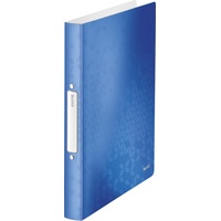 Leitz WOW Ringbuch 2-Ringe blau-metallic