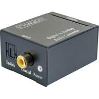 Schwaiger AV Konverter ADW200513 [Koaxial, Toslink - Cinch]