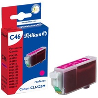 Pelikan C46 kompatibel zu Canon CLI-526M magenta