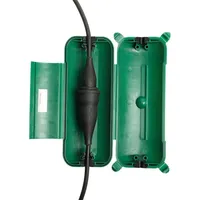 Heitronic 21045 Steckerbox Grün