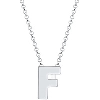 Elli Buchstabe F Initialen Trend Minimal 925 Silber 45