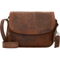 GREENLAND Nature Montenegro Umhängetasche Leder 27 cm braun