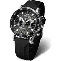 Vostok Europe VK64-515A523 Damen-Chronograph Undine mit 3 Armbändern Schwarz