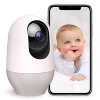 Nooie Babyphone, 360 Baby Kamera WLAN, Baby Monitor with
