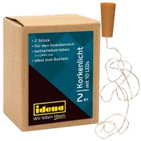IDENA LED Lichterketten gold
