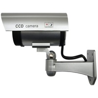 Maclean Brackets IR1100 S Kamera Dummy LED Überwachungskamera Attrappe