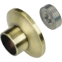 LIEDECO Wandlager Esperanca 16 mm schwarz-messing