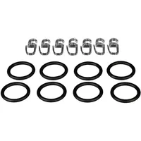 LIEDECO Gardinenring mit Faltenlegehaken für Gardinenstangen Ø 16 mm