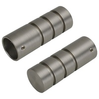 LIEDECO Endstück 20 mm Pur Zylinder Nickel