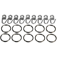 LIEDECO Gardinen-Ringe Ø 12 mm 10 St.