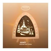 Weigla Lichterbogen - FSC®-zertifiziert, beige, Material Holz Seiffen