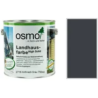 OSMO Landhausfarbe 750 ml anthrazitgrau