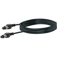 Schwaiger Lichtwellenleiter Anschlusskabel 1,5 m schwarz, 1,5m, 1x TOSLINK