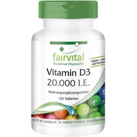 Fairvital Vitamin D3 20.000 I.E. Depot - 120 Tabletten