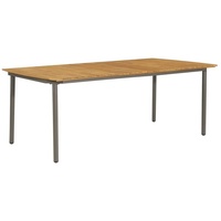 VidaXL Gartentisch 200 x 100 x 72 cm natur