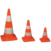 E/D/E Verkehrsleitkegel PVC orange 500 mm