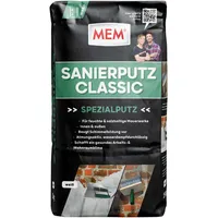 Mem Sanierputz Classic weiß