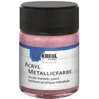 Kreul Acryl Metallicfarbe rosa, 50 ml