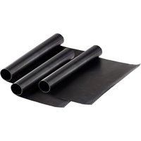 Rosenstein & Söhne Dauer-BBQ-Grillmatte & Antihaft-Bratfolie aus Glasfaser, 3