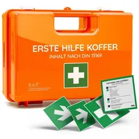 Flexeo Erste-Hilfe-Koffer mit Füllung nach DIN 13169