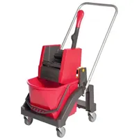 Vermop Reinigungswagen Aquva Rot