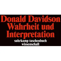Suhrkamp Wahrheit und Interpretation